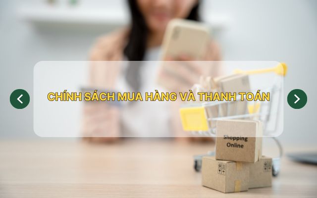Chính sách mua hàng và thanh toán