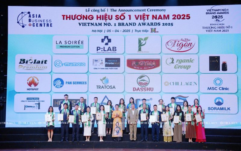 THƯƠNG HIỆU SỐ 1 VIỆT NAM 2025