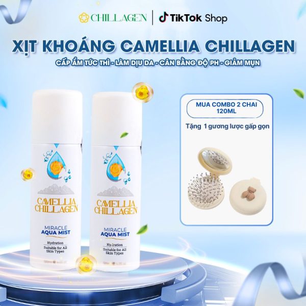 Xịt khoáng Camellia Chillagen - Ảnh 7
