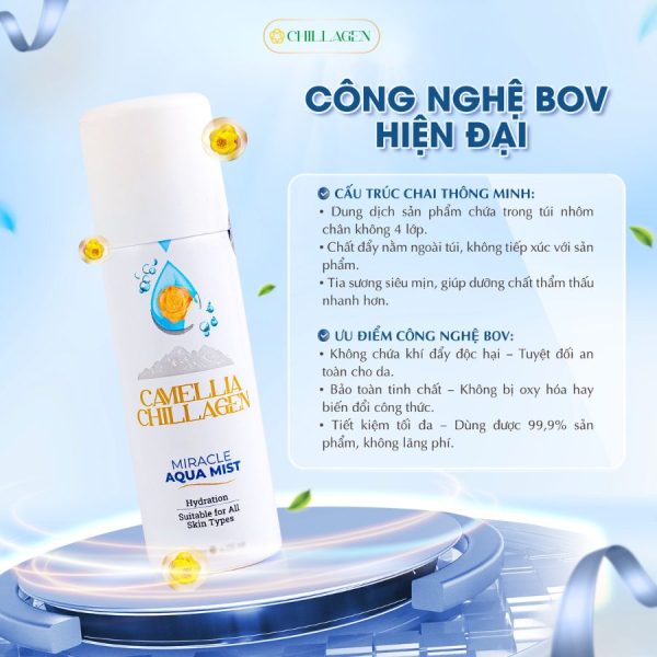 Xịt khoáng Camellia Chillagen - Ảnh 5