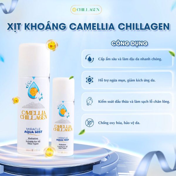 Xịt khoáng Camellia Chillagen