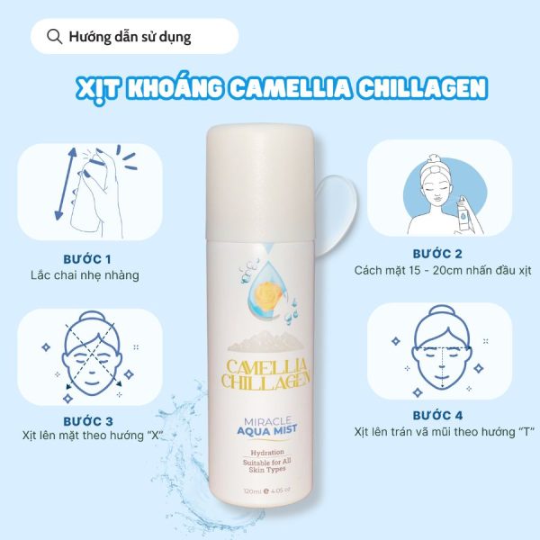 Xịt khoáng Camellia Chillagen - Ảnh 2