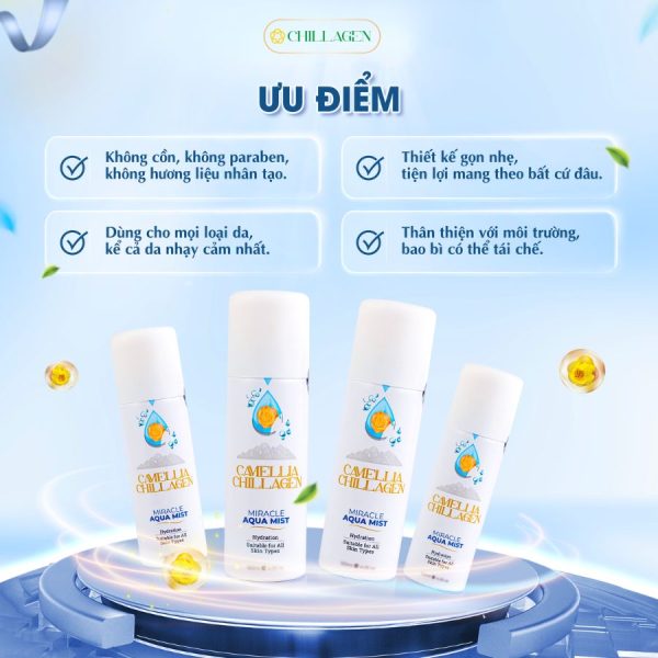Xịt khoáng Camellia Chillagen - Ảnh 4