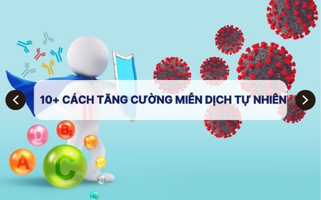 10+ Cách tăng cường miễn dịch tự nhiên