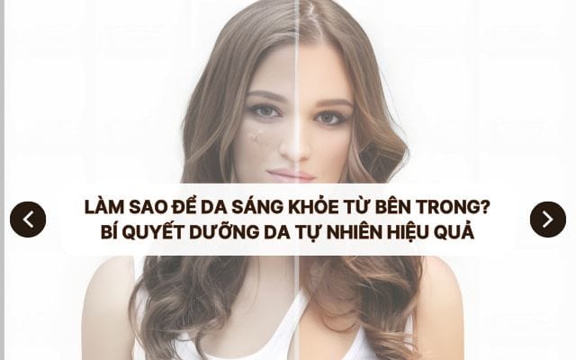 lam sao de da sang khoe tu ben trong