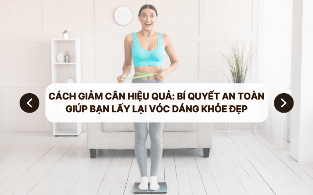 cach giam can hieu qua