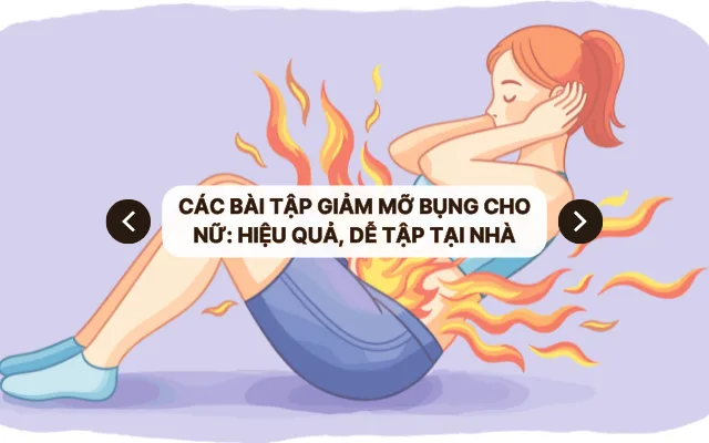 cac bai tap giam mo bung cho nu