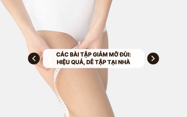 cac bai tap giam mo dui